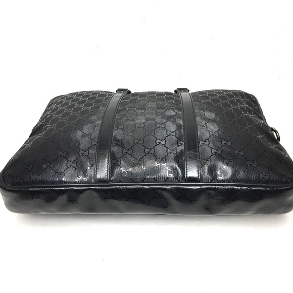 Authentic Gucci unisex black laptop bag - Picture 3 of 16